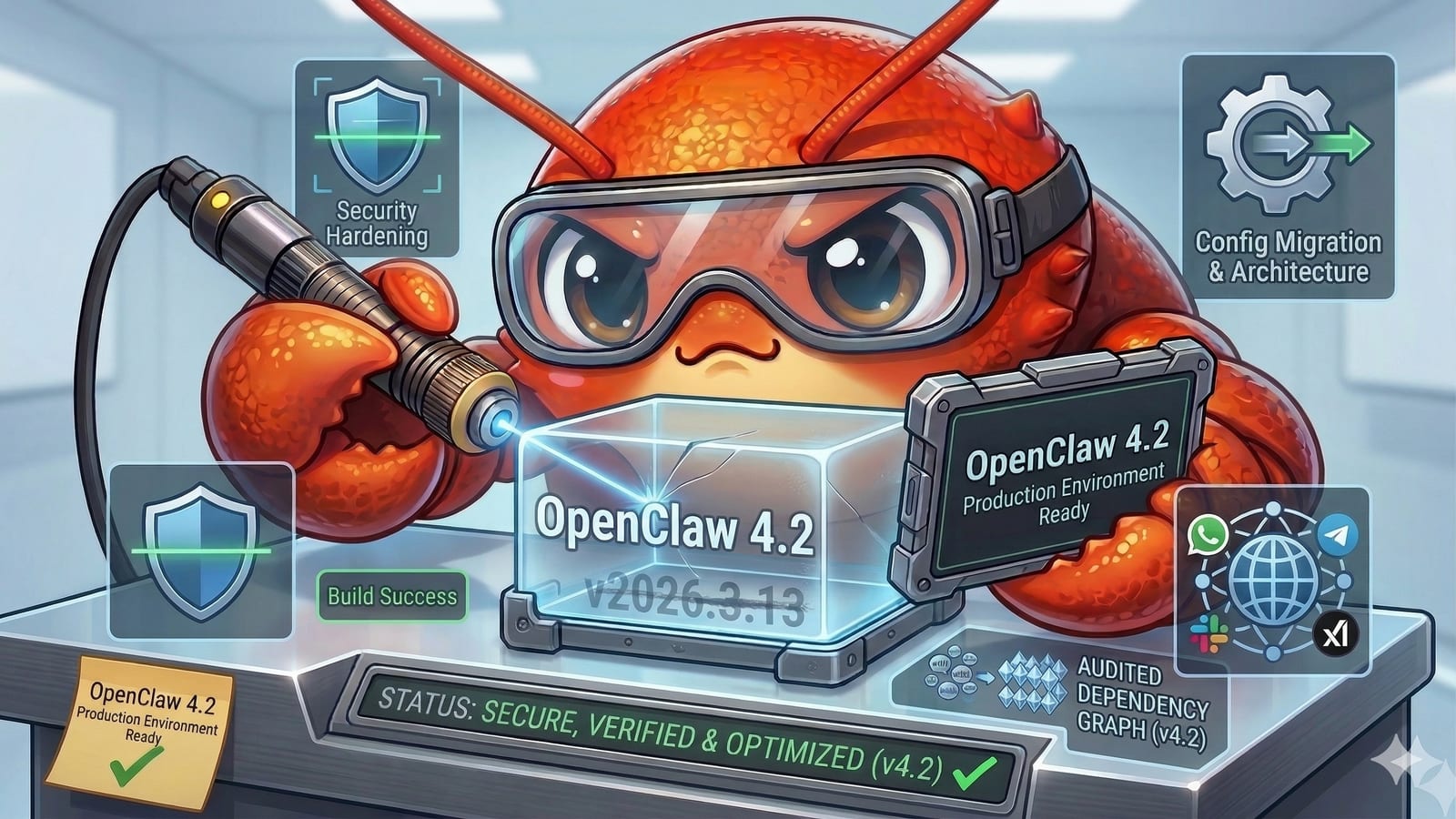 OpenClaw 3.31–4.2: Claws Out — Plugin Lockdown, Task Brain, and a Security Siege